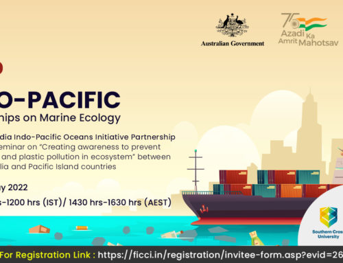Virtual Seminar on “Creating awareness to prevent marine litter and plastic pollution in ecosystem” between India, Australia and Pacific Island countries